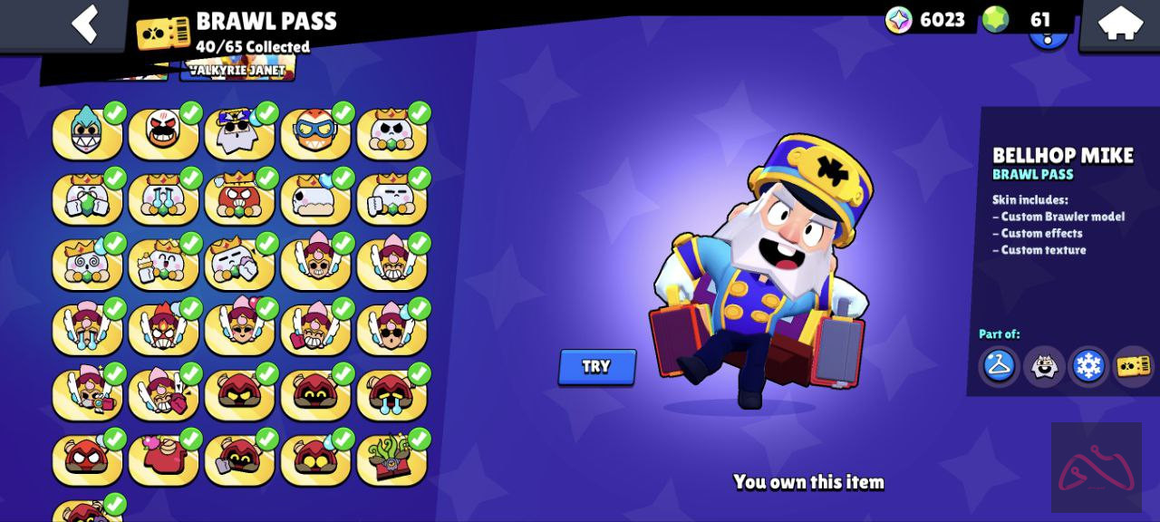 Brawl Stars | اکانت براول استارز کاپ 41281